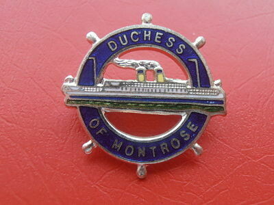 Duchess of Montrose Ships Badge
