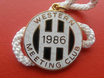 Horse Racing Western Meeting Club Ayr - 1986