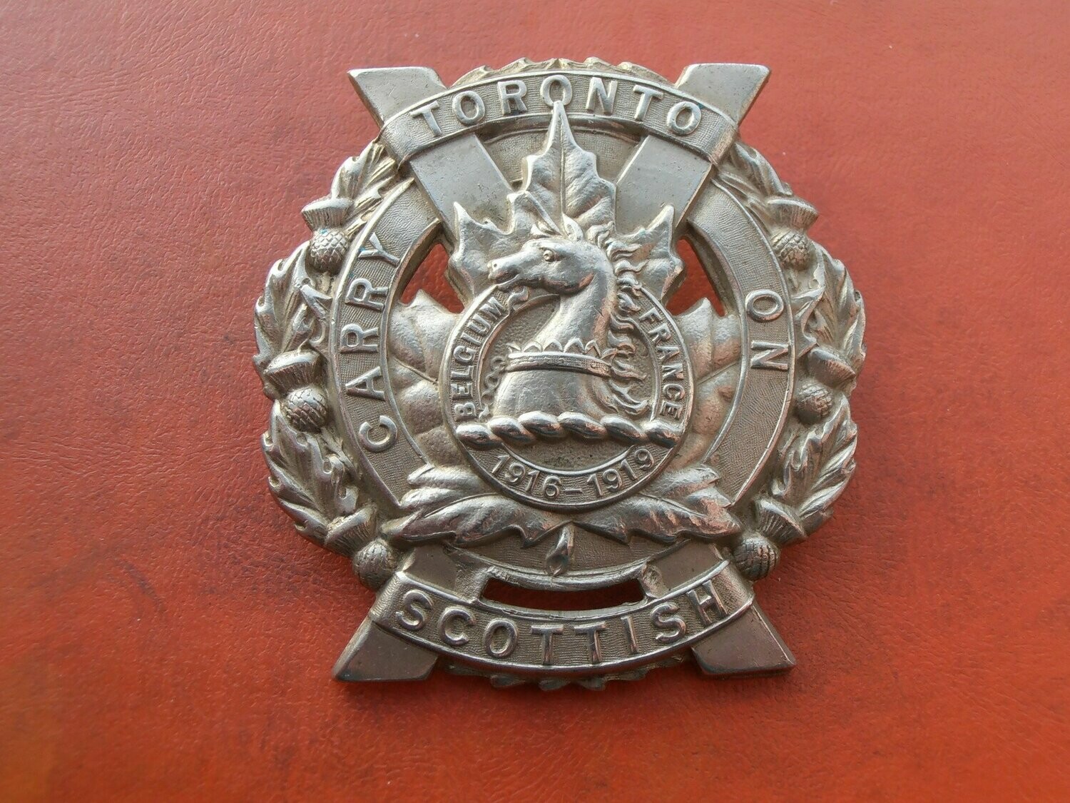 Toronto Scottish Cap Badge