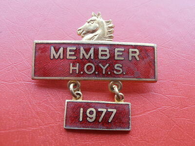 Members Badge Horse of the Year Show - 1977
