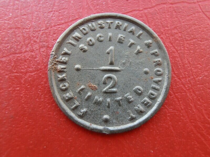 Fleckney Industrial & Provident Halfpenny Token