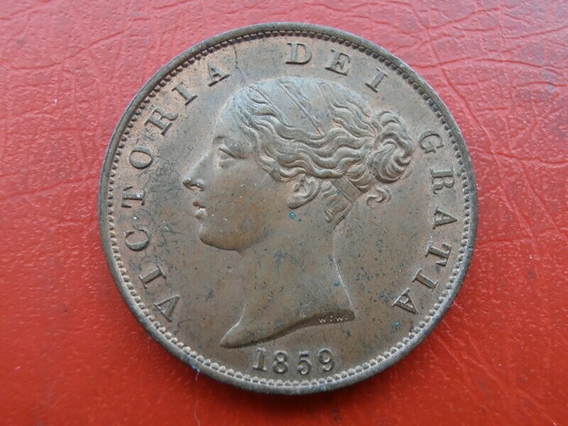 1859  -  Halfpenny