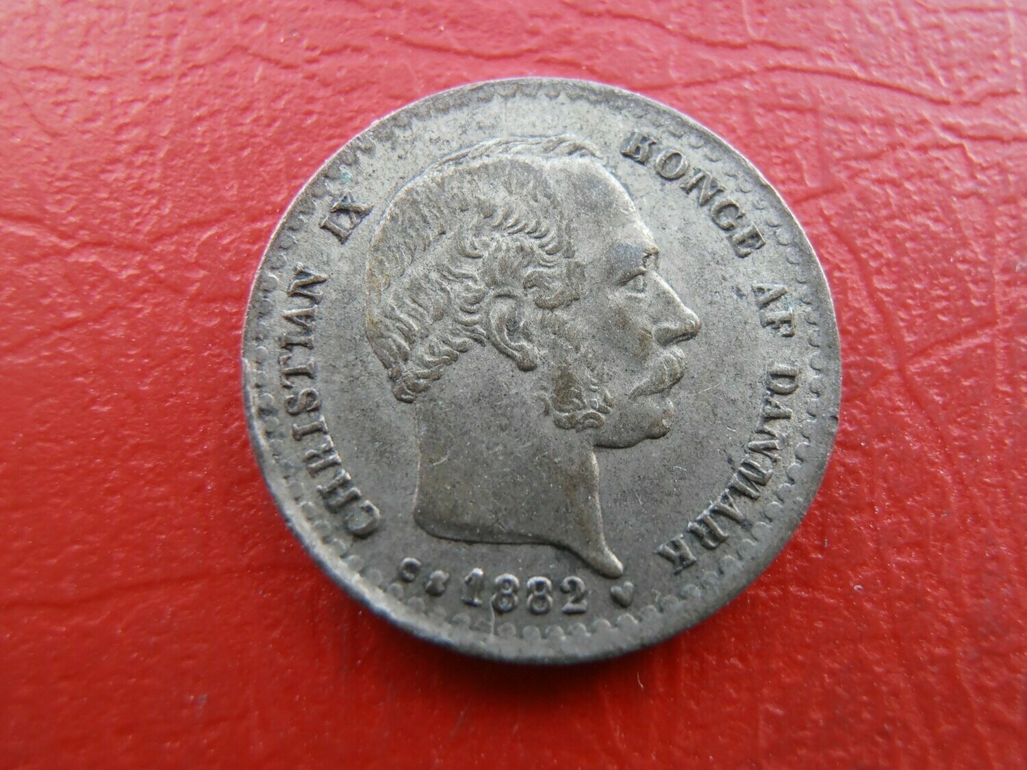 Denmark 10 Ore  -  1882 Rare