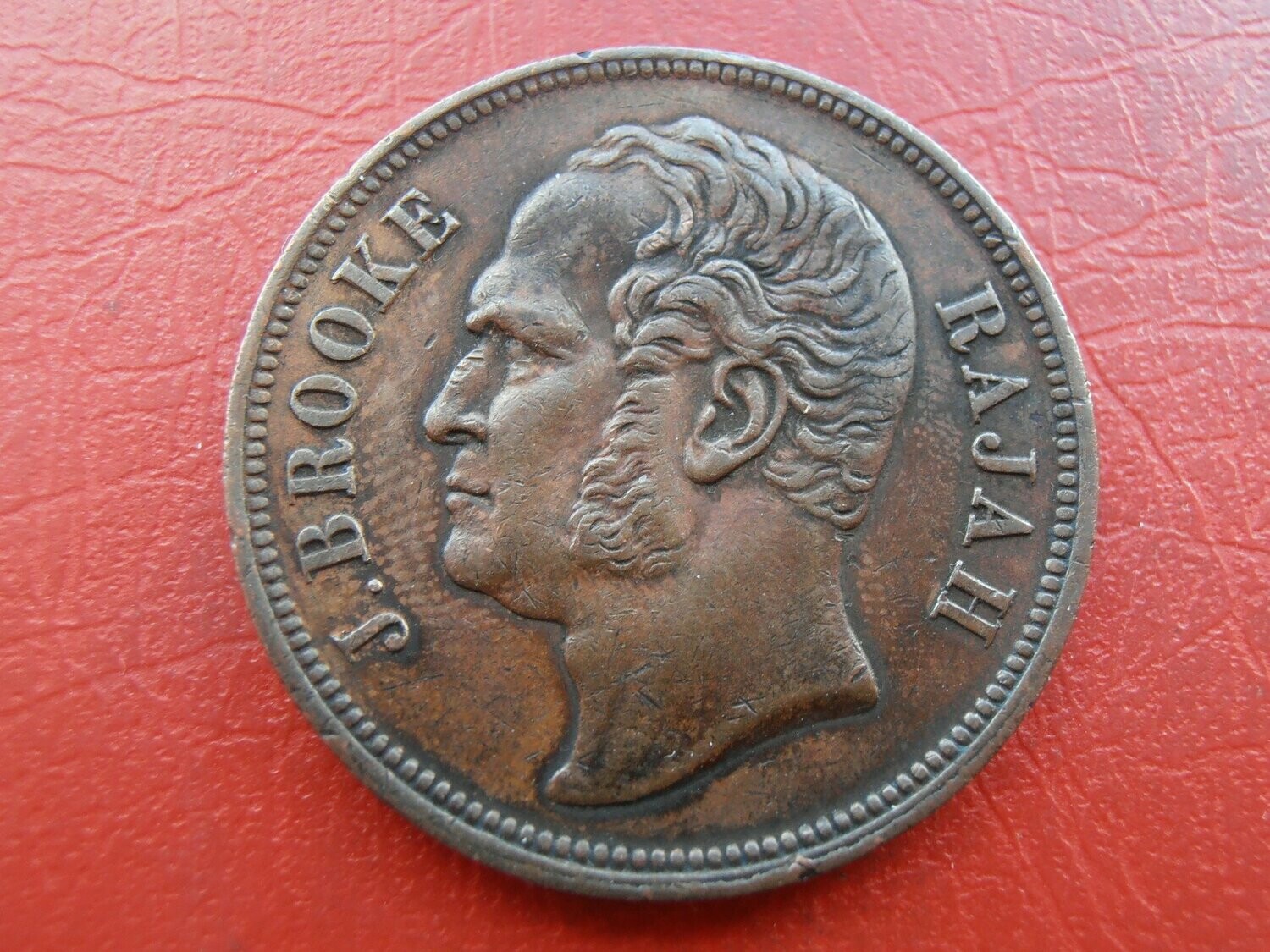 Sarawak 1 Cent  -  1863  Scarce