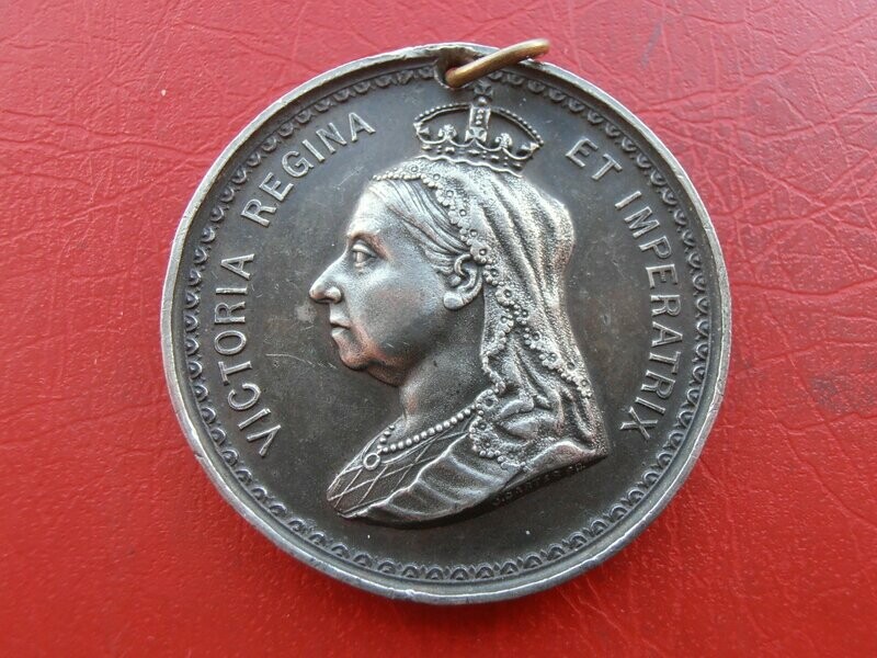 Alloa Schools Jubilee Medal  -  1897