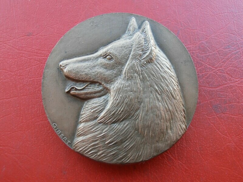 Belgian Dog Medal by Gibert