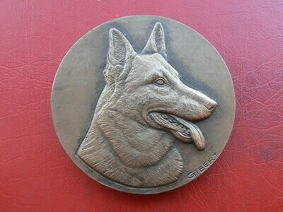 Belgian Dog Medal by Gibert