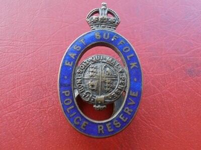 East Suffolk Police Reserve Badge