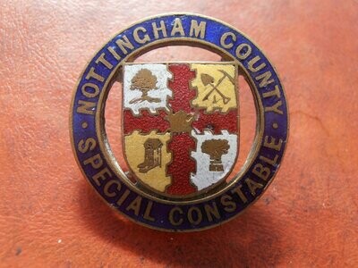 Nottingham County Special Constables Badge