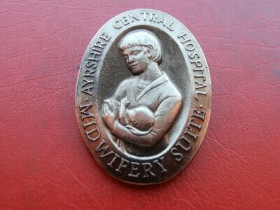 Ayrshire Central Hospital Midwifery Suite Badge