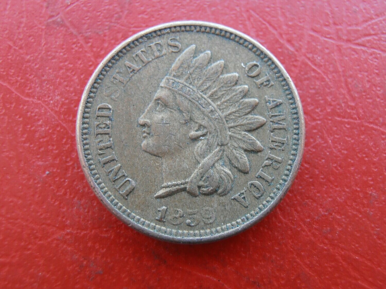 United States Cent  -  1859