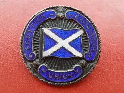 Scottish Badminton Union Badge - 1929