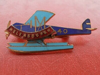 Seaplane Badge Helensburgh - 1930's
