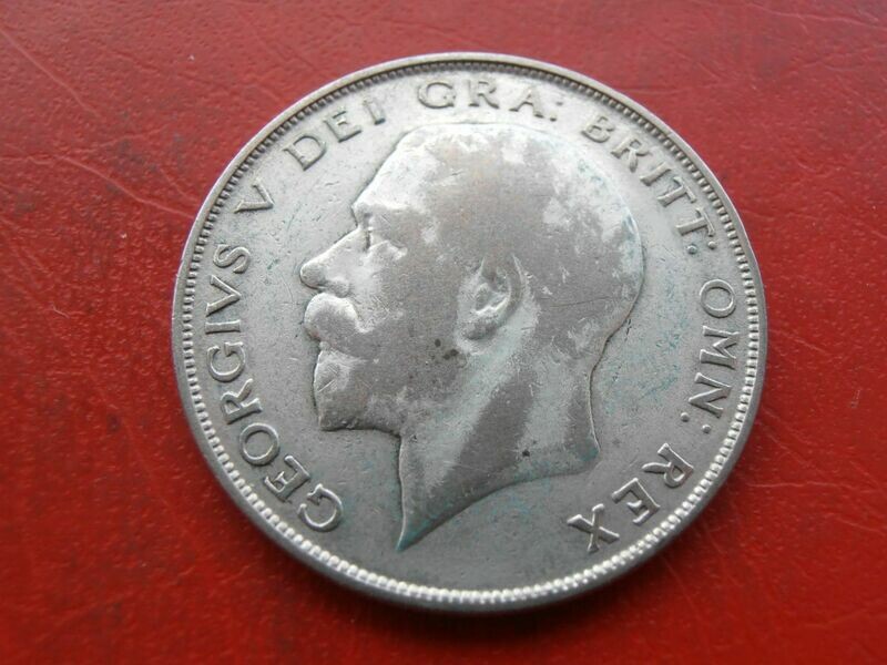 1925  -  Halfcrown  Scarce
