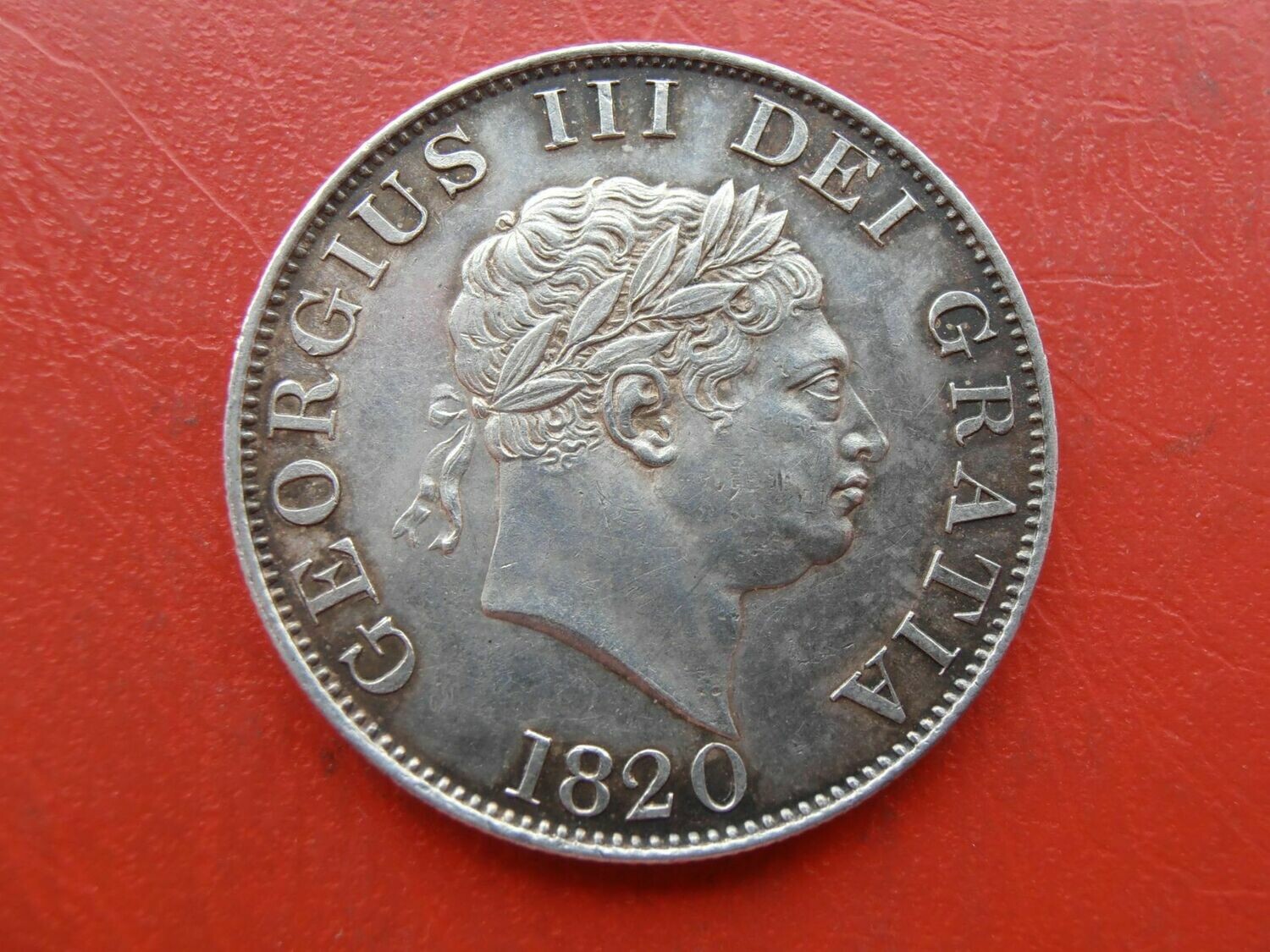1820  -  Halfcrown  (George III)