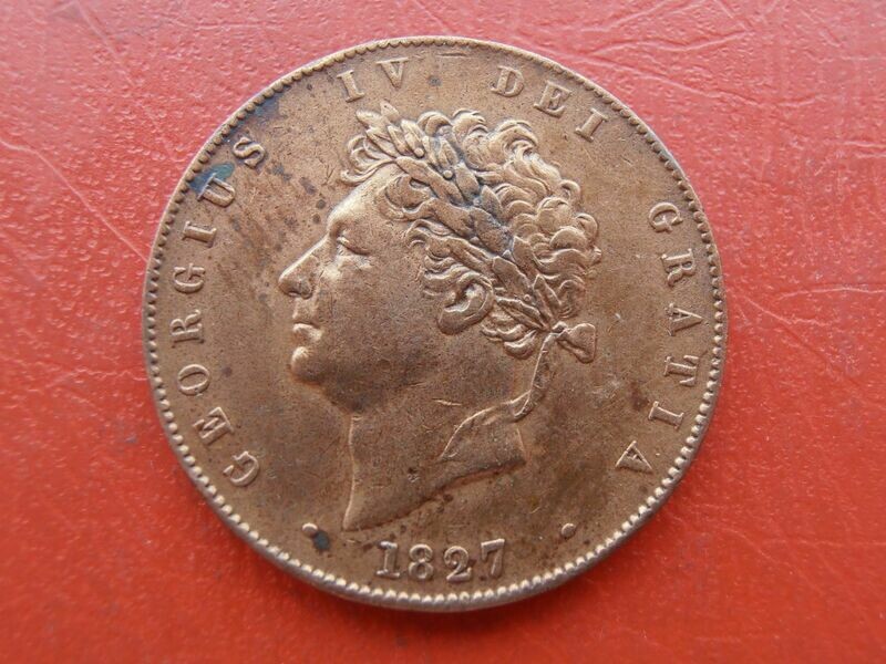 1827  -  Halfpenny