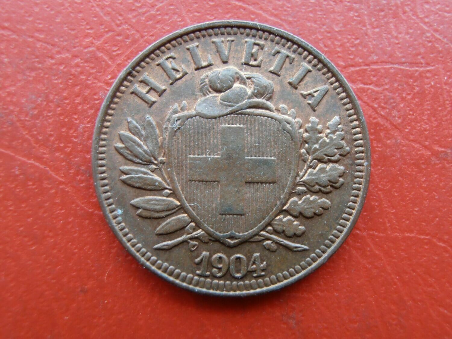 Switzerland 2 Rappen  -  1904