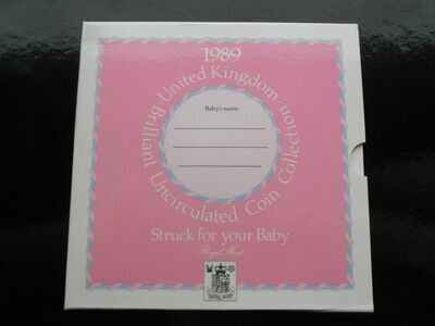 1989 Uncirculated Set Struck for your Baby