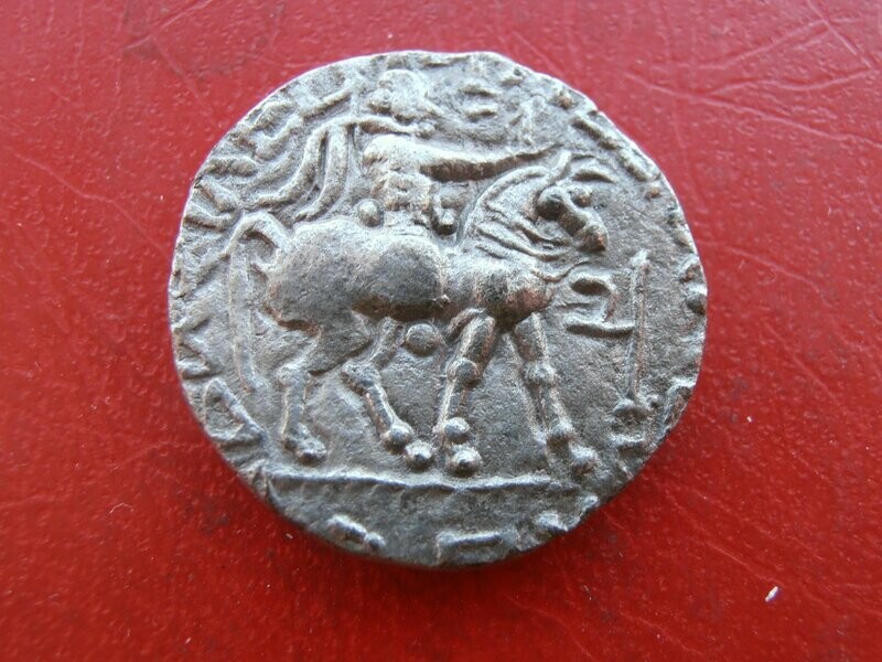 Indo Scythian Tetradrachm  -  35 BC - 5 AD