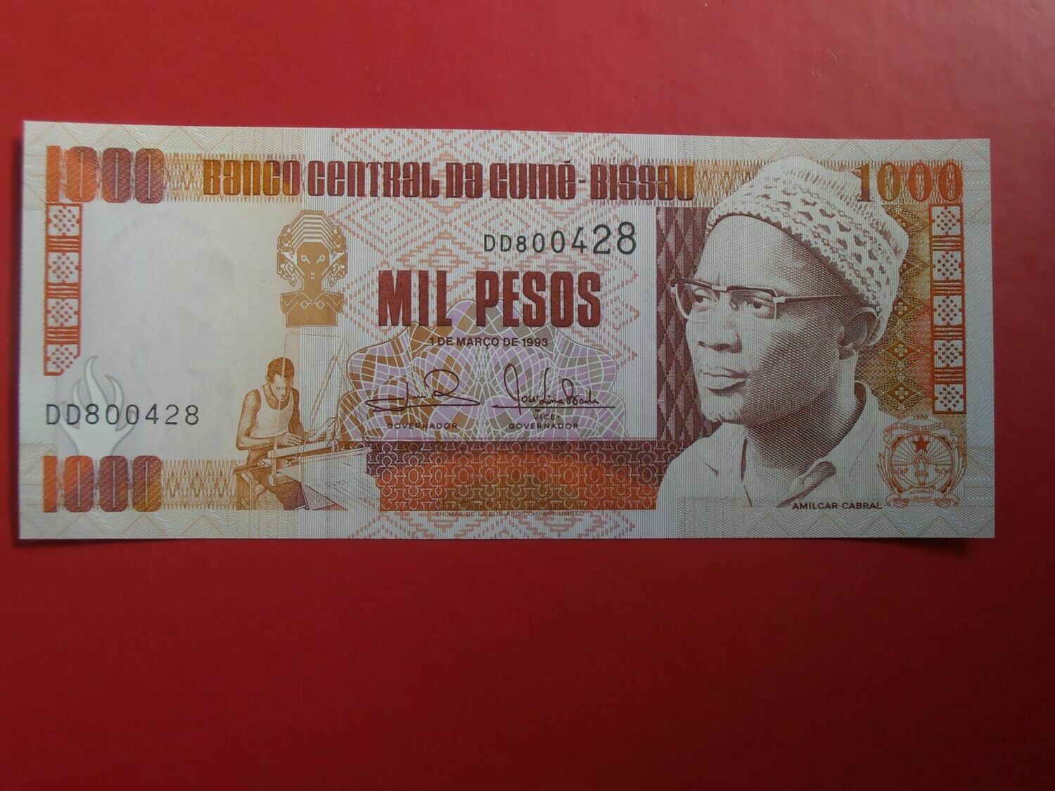 Guinea-Bissau 1000 Pesos  -  1993