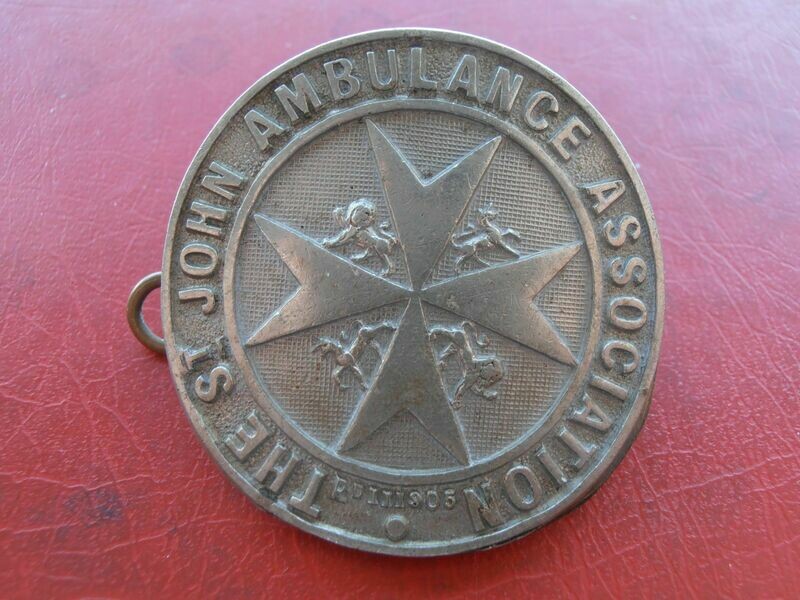 St John Ambulance Association Hat Badge