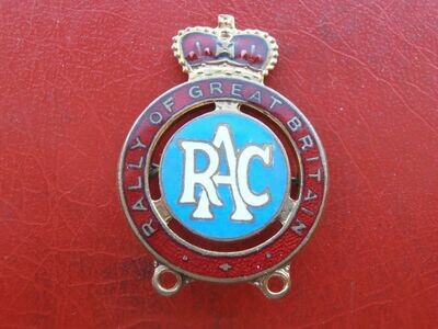 RAC Rally of Great Britain Badge