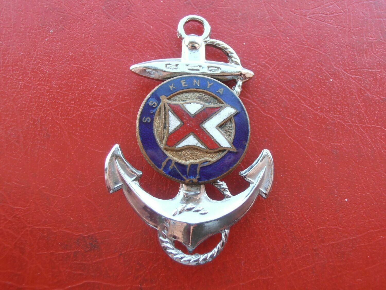 SS Kenya Anchor Badge