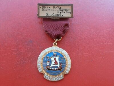Fourth Worlds Poultry Congress London Medal - 1930