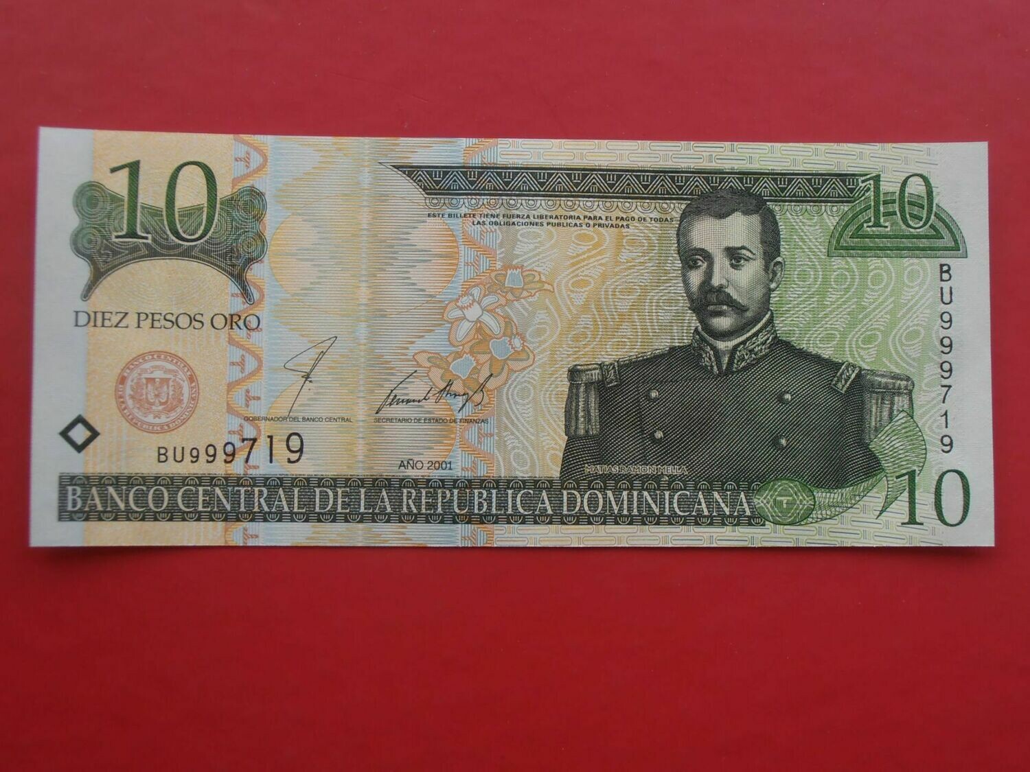 Dominican Republic 10 Pesos 2001 dominican-republic-10-pesos-2001