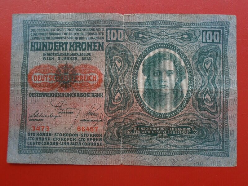 Austria 100 Kronen - 1919