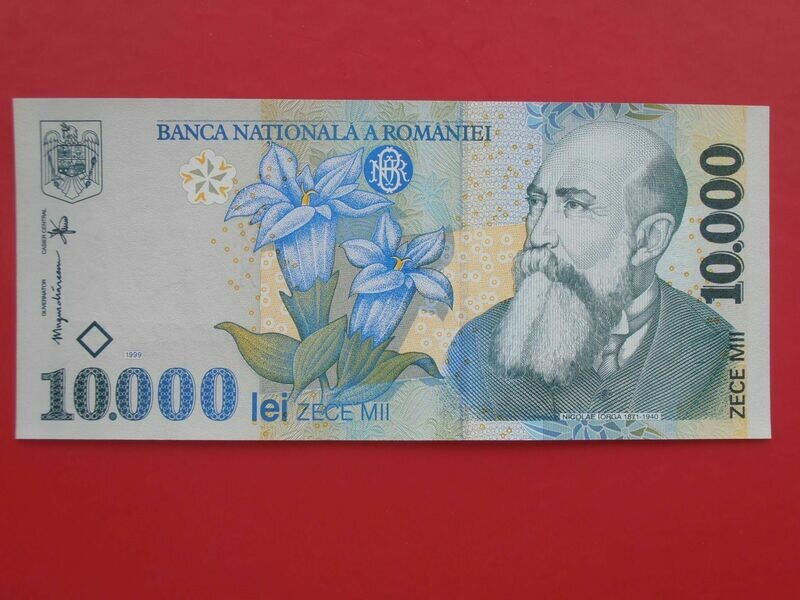 Romania 10000 Lei  -  1999