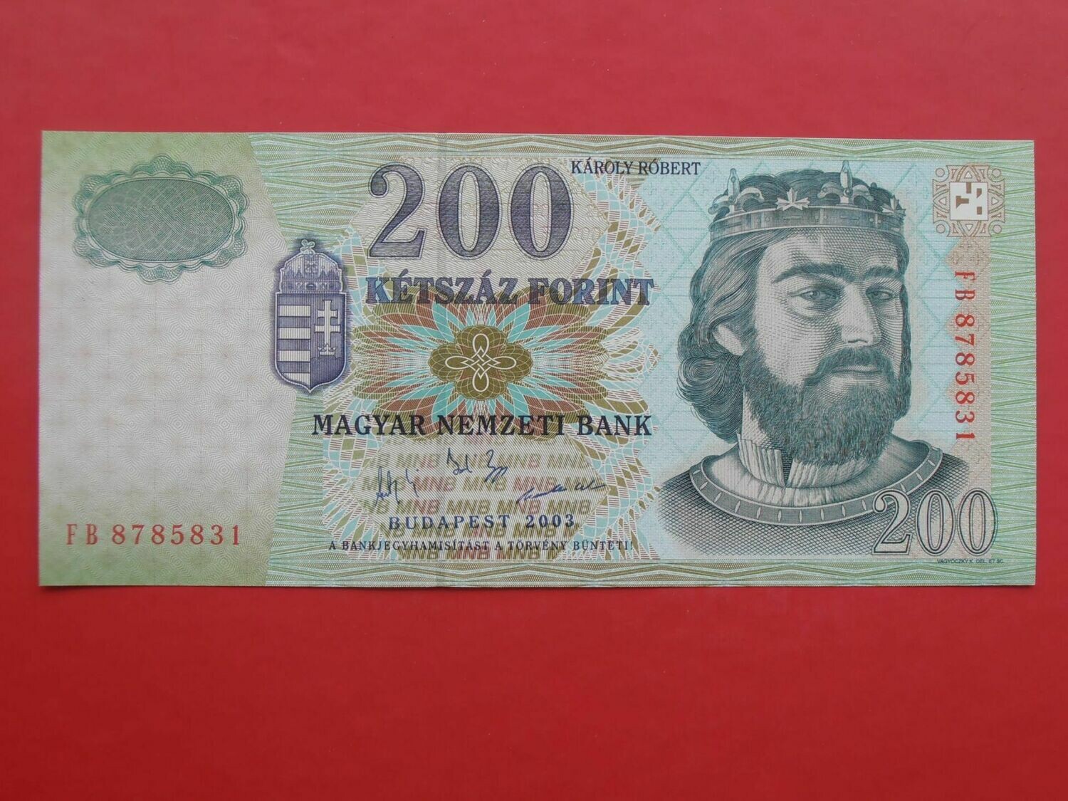 Hungary 200 Forint  -  2003