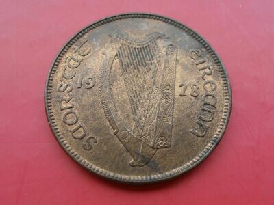 Ireland Penny - 1928
