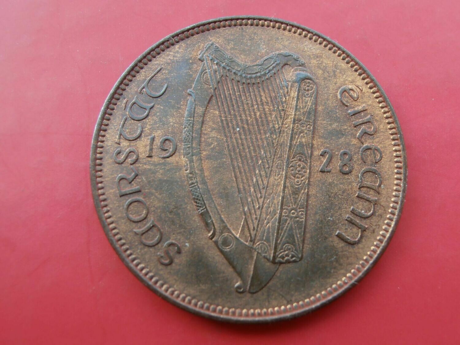 Ireland Penny  -  1928  (Proof)  SCARCE