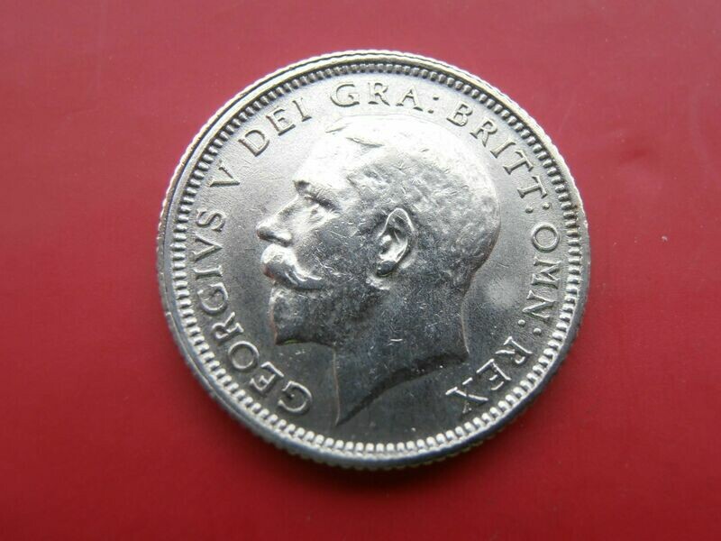 1926  -  Sixpence  (First Bust)