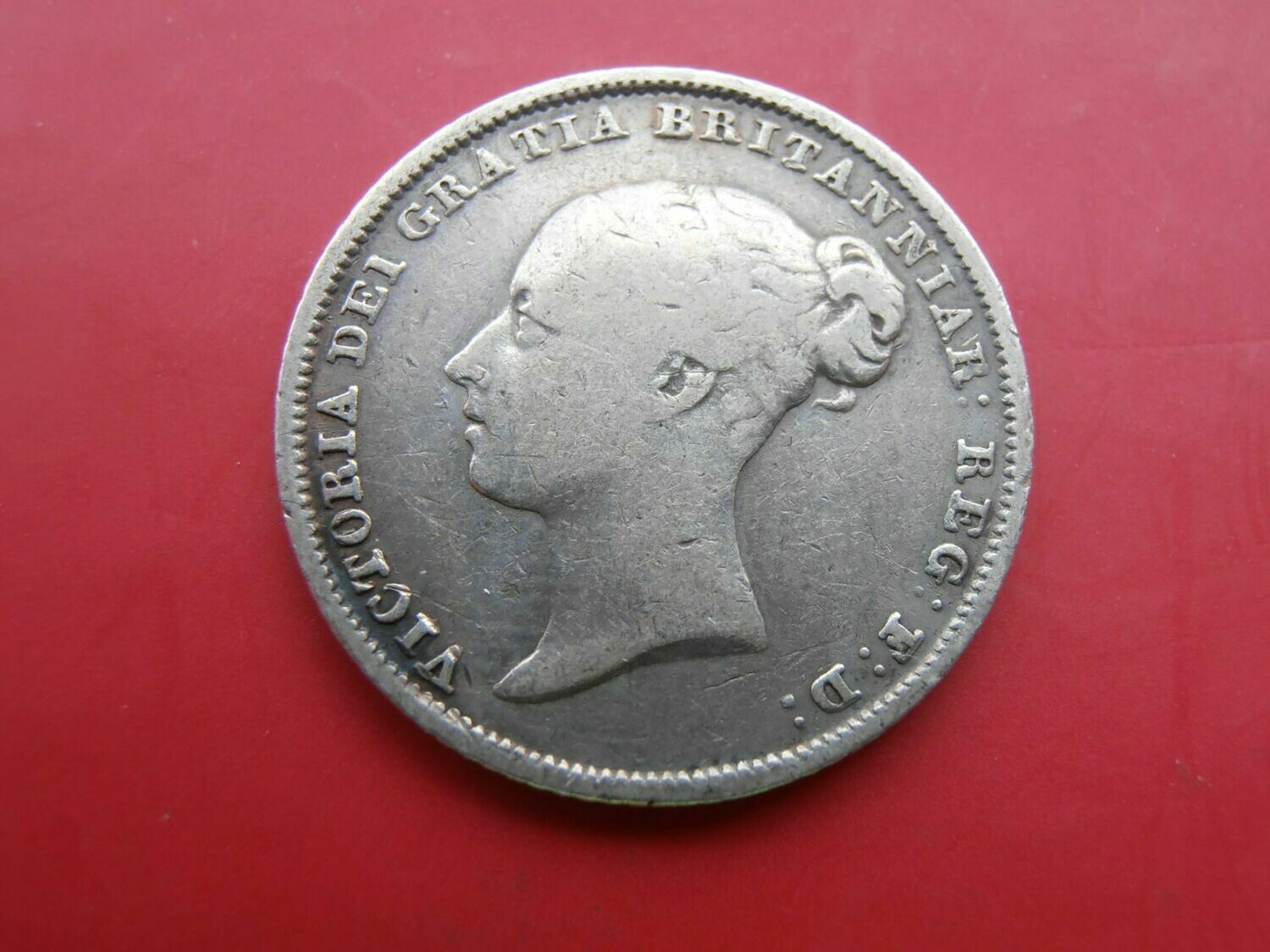 1850  -  Sixpence