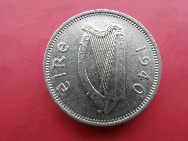 Ireland Threepence  -  1940