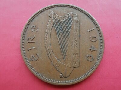 Ireland Penny - 1940 (Scarce)