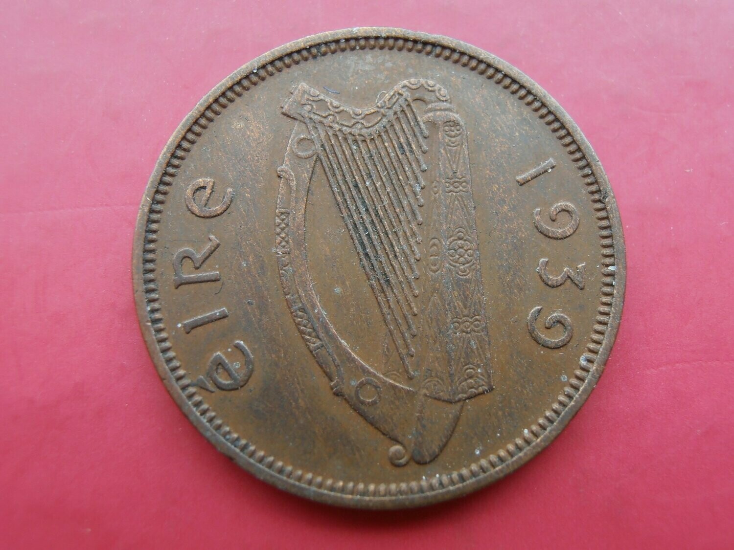 Ireland Halfpenny  -  1939