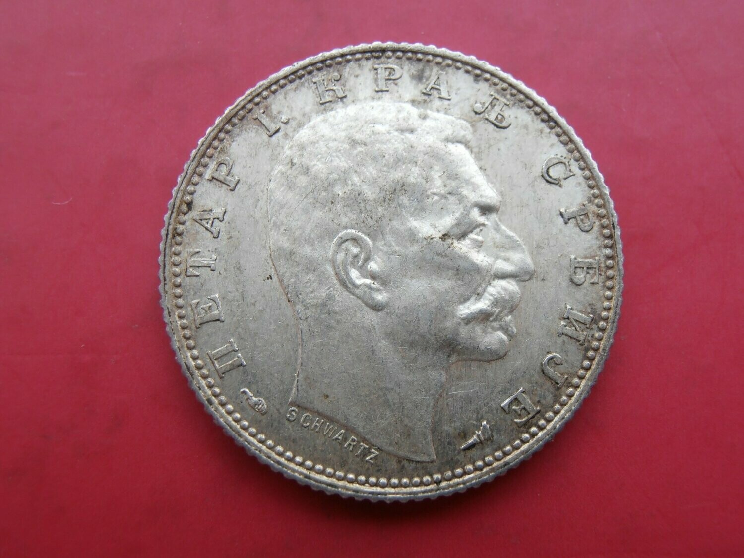 Serbia 1 Dinar  -  1915