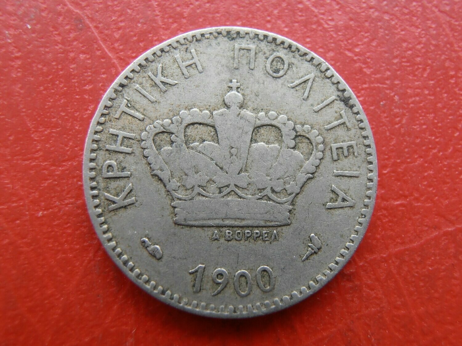 Crete 10 Lepta  -  1900