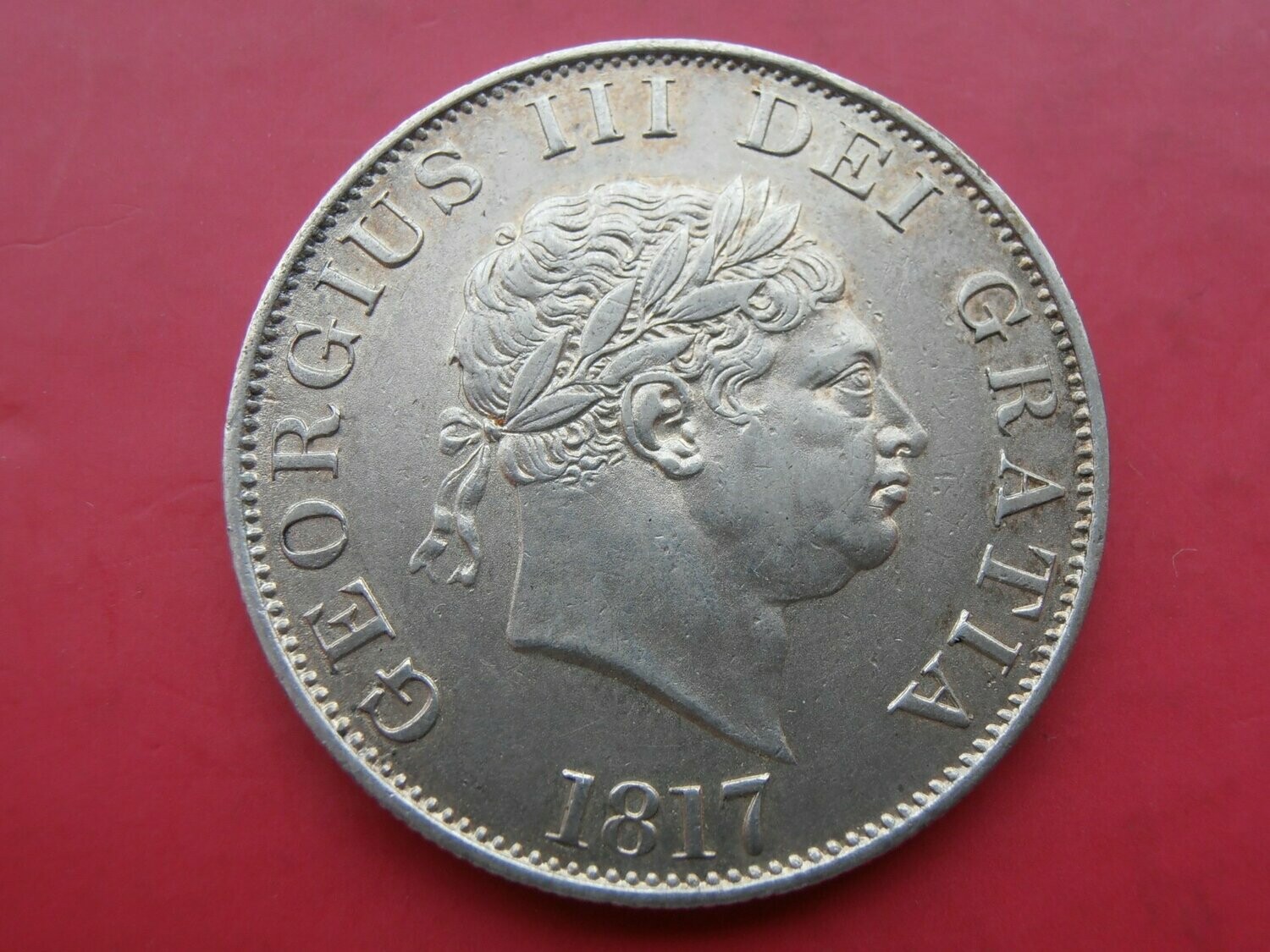 1817  -  Half Crown  (Small Head)