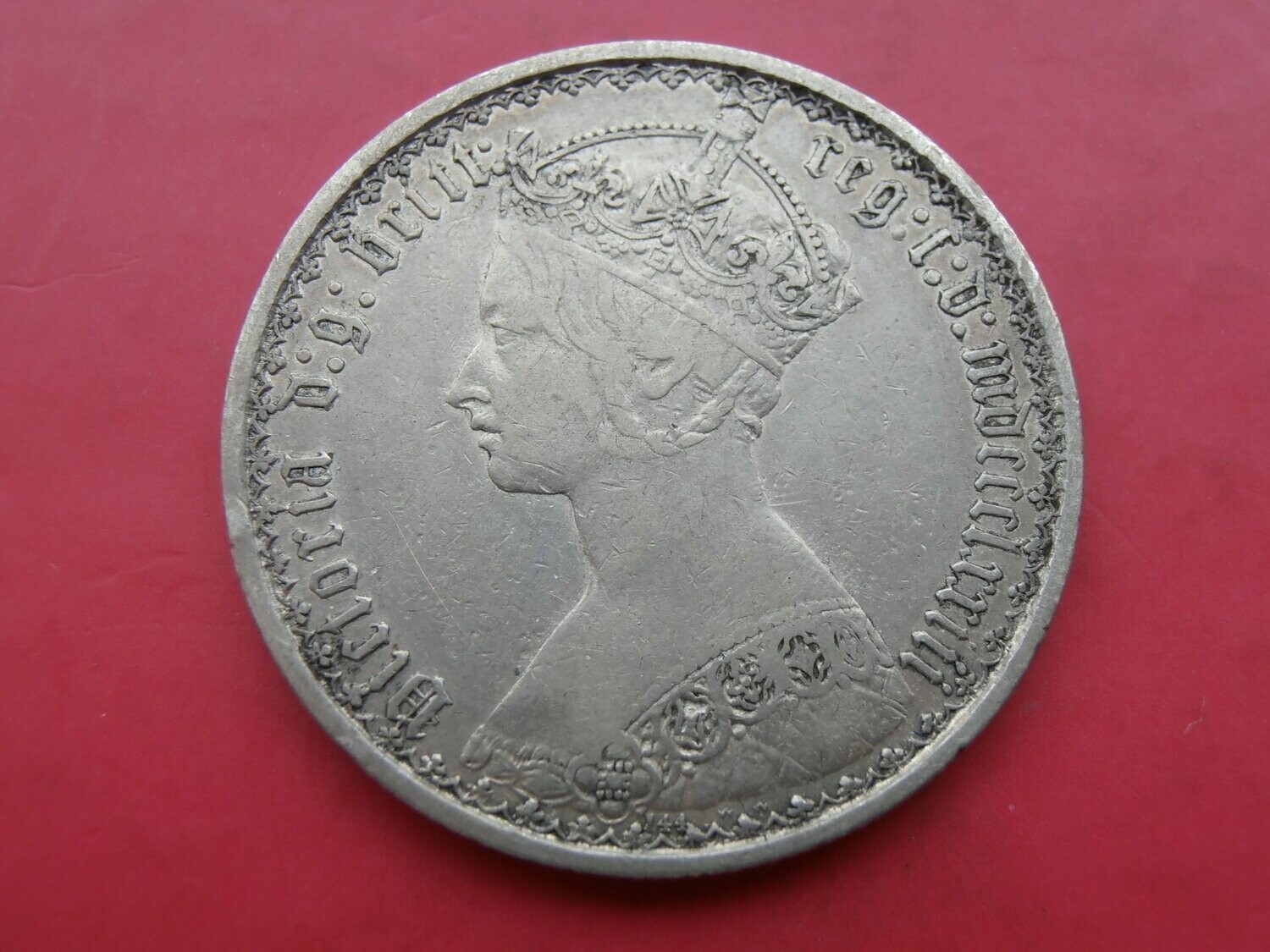 1873  -  One Florin  (Die 144)