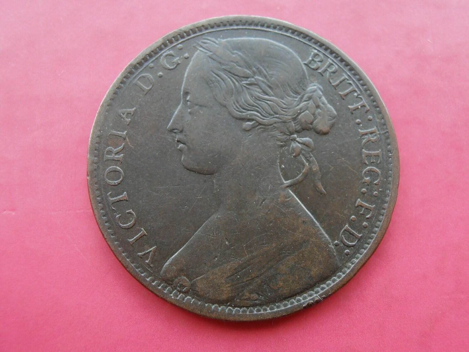 1864  - Penny  Upper Serif 4