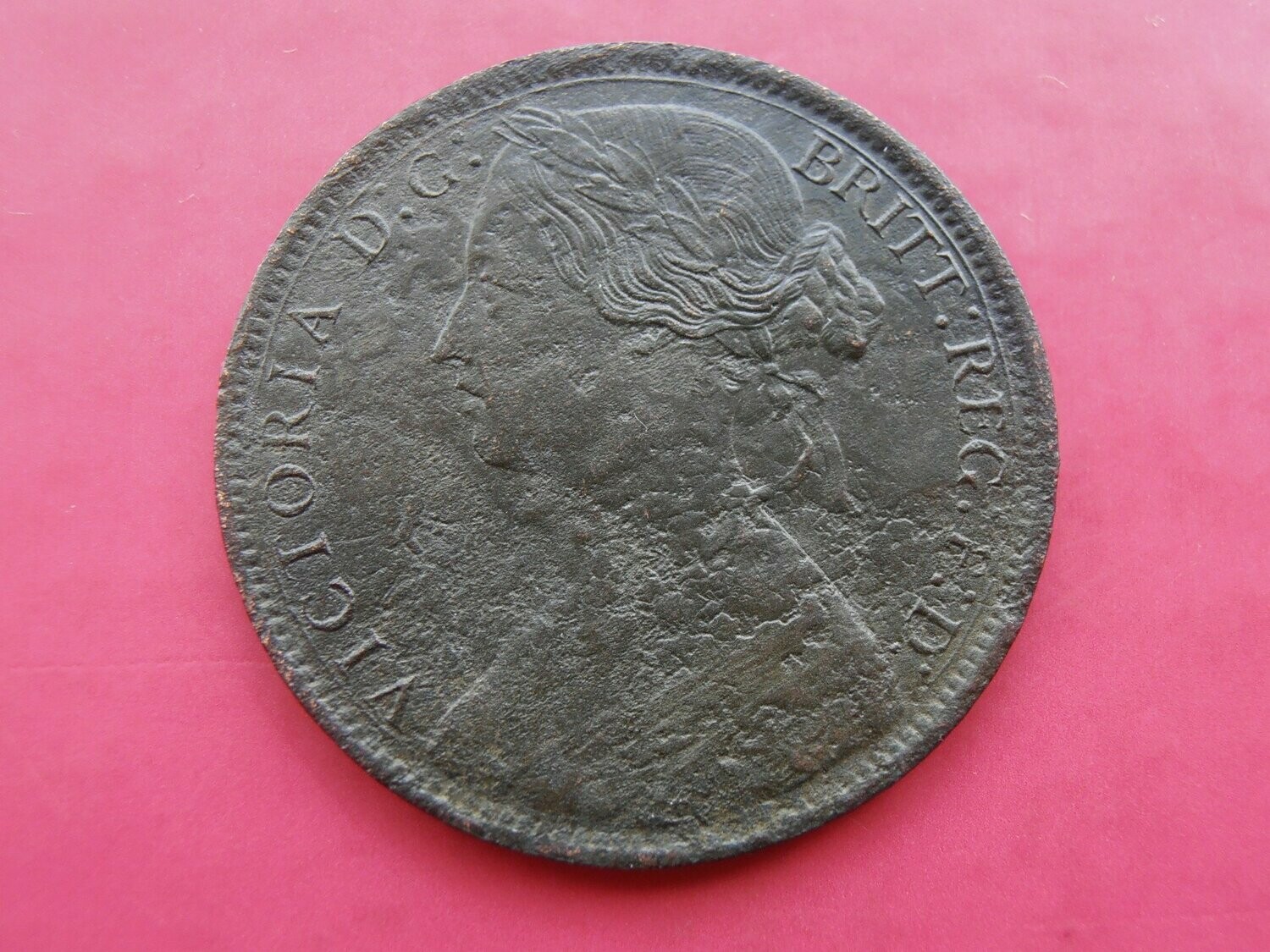 1869  -  Penny  Rare