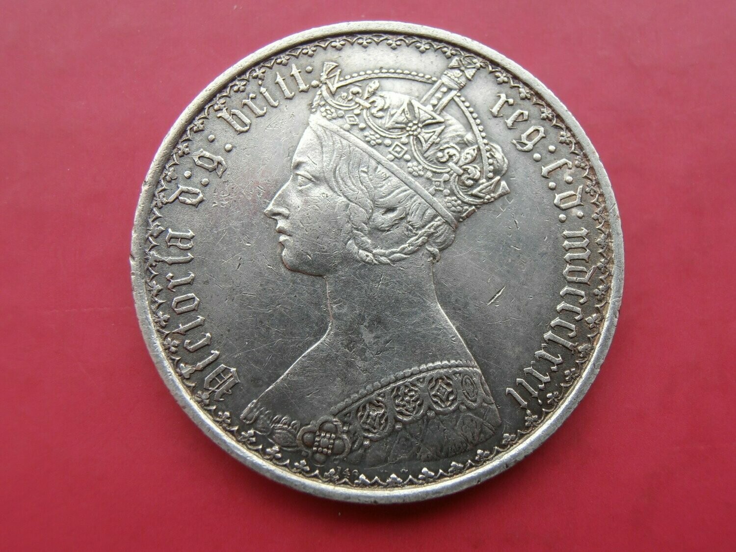 1872  -  One Florin  (Die 146)
