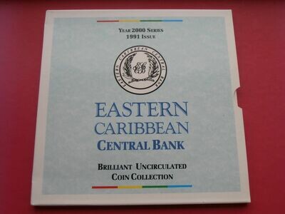 East Carribean States Uncirculated Set - 1991