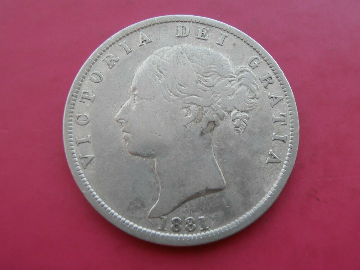 1881  -  Halfcrown