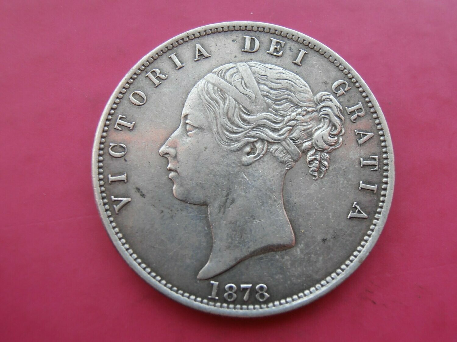 1878  -  Halfcrown