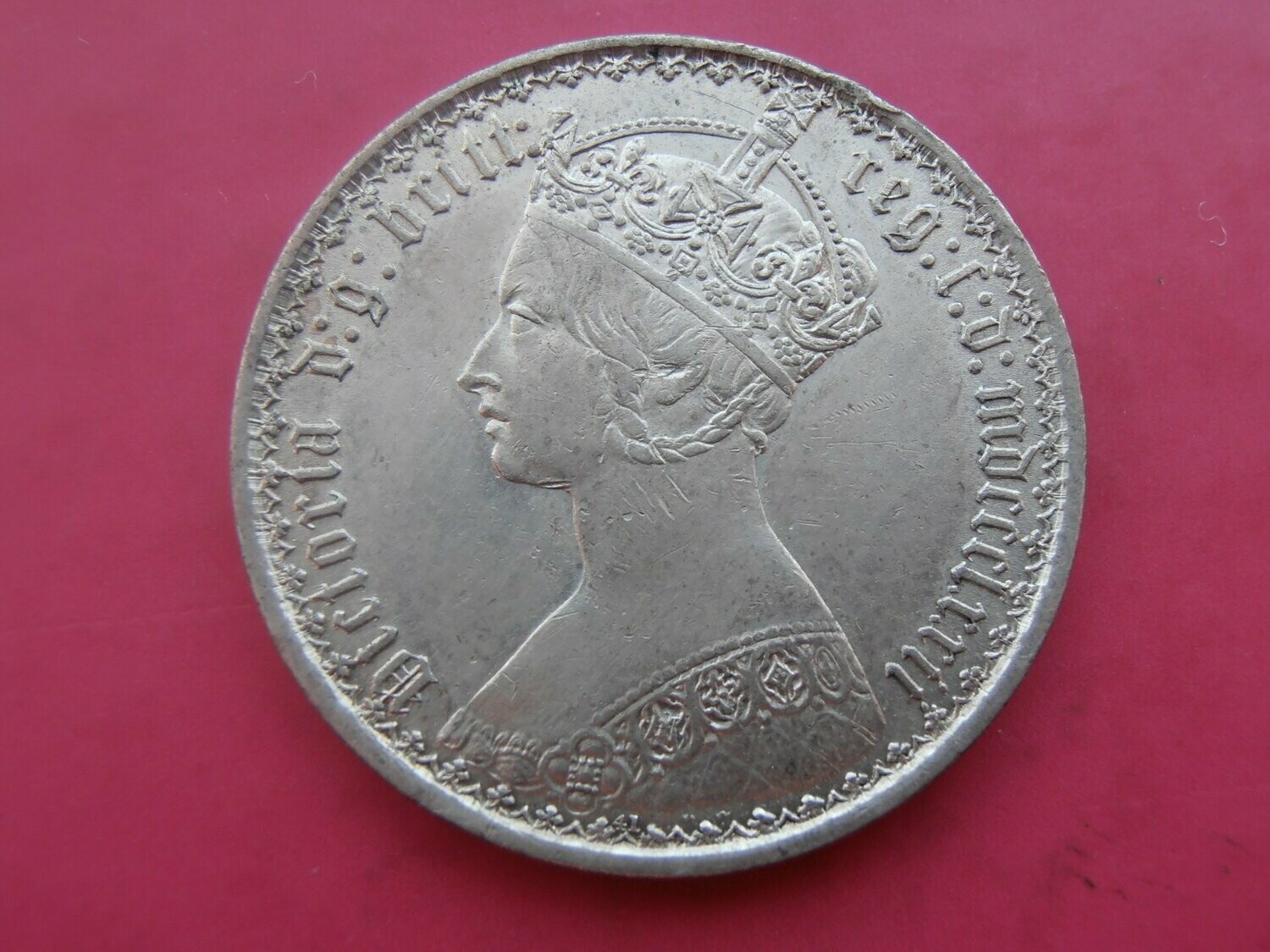 1872  -  One Florin  (Die 41)
